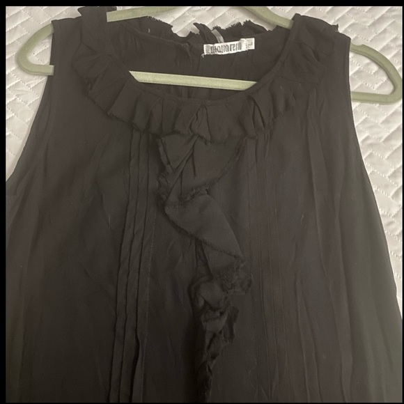 Modcloth Monoreno Black Sleeveless Dress With Belt - Picture 10 of 10